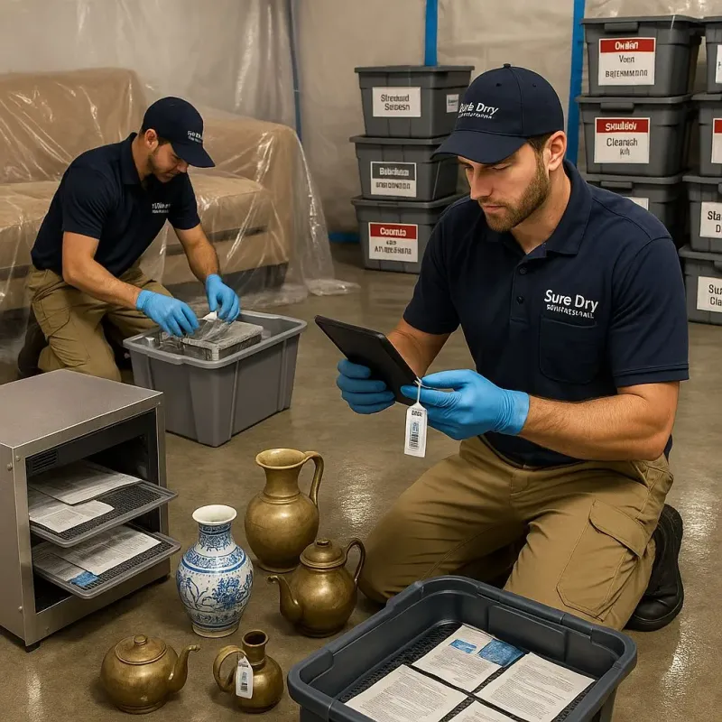 Content Protection and Restoration process in De Graff, OH