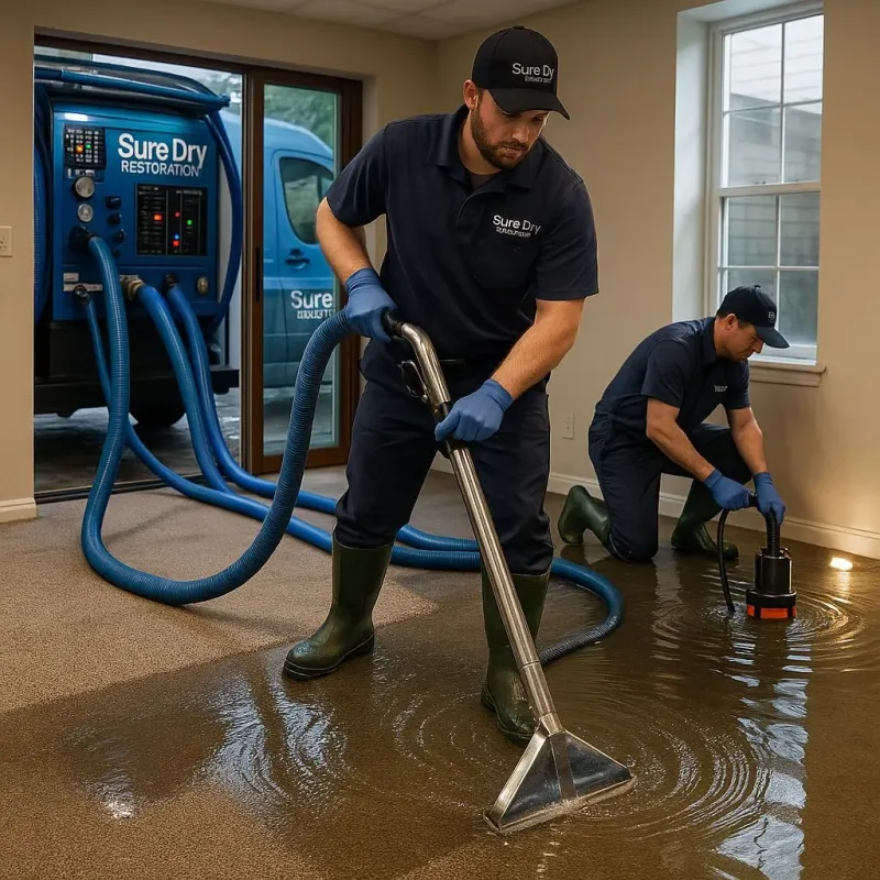 Water Extraction and Removal process in De Graff, OH